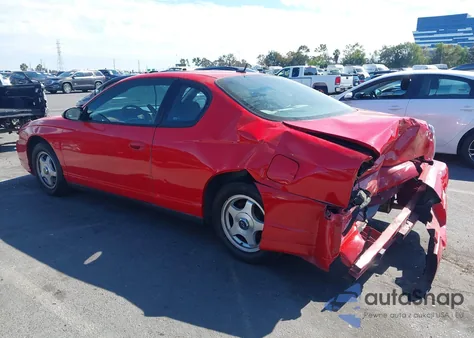 2005 Chevrolet Monte Carlo Ls z USA, uszkodzony, nr VIN 2G1WW12EX59306426